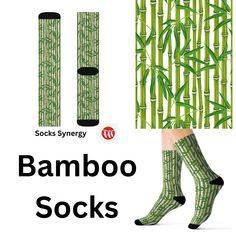 Introducing our luxurious Bamboo Socks, crafted with care to offer you unparalleled comfort and style with every step.  Made from a blend of premium-quality polyester and spandex, these socks are designed to provide the perfect combination of softness, stretch, and durability.  Here's why our Bamboo Socks are a must-have addition to your sock collection: **Superior Comfort - Our Bamboo Socks are luxuriously soft and gentle on your skin, thanks to the natural properties of bamboo fiber. Experienc Bamboo Socks, Pesticides, Sock Game, Soft And Gentle, Trendy Gift, Smooth Texture, Practical Gifts, Socks And Hosiery, Moisture Wicking