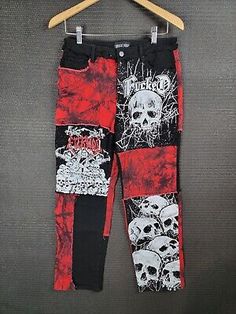 Find many great new & used options and get the best deals for Current Mood Dolls Kill Women's Jeans Denim pants size medium 29 x 28 skulls dye at the best online prices at eBay! Free shipping for many products! Upcycle Inspiration, Junk Drawer, Current Mood, Dolls Kill, Jeans Denim, Denim Pants, Women's Jeans, Denim Jeans, Jeans Size