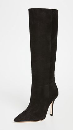 Larroude Kate To the Knee Boots | SHOPBOP Luxury Knee-high Heeled Boots For Fall, Elegant Knee-high Boots For Fall, Elegant High Shaft Knee-high Boots For Fall, Luxury Evening Mid-calf Boots For Fall, Luxury Mid-calf Boots For Evening In Fall, Sleek Suede Boots For Fall, Classic Evening Knee-high Boots For Fall, Classic Fall Evening Knee-high Boots, Elegant Mid-calf Boots With Sculpted Heel For Business