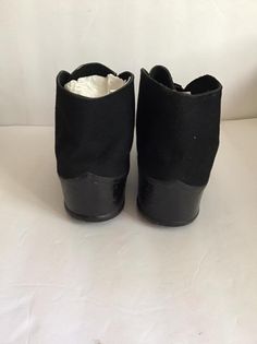 "Vintage 1920's hard to find RARE Ladies Black overboots. (To be worn over hollow heeled shoes). I found a similar pair in a Fall/Winter 1927-1928 National Bella Hess Co. Catalog. They advertise them as : One-buckle Artic. Bottoms are of heavy quality rubber with non slip corrugated rubber sole and heel. The ones in the catalog are fleece lined. But the ones I am selling are not fleece lined. *MORE INFORMATION BELOW* CONDITION: These have been worn. I note a slight indentation by the toe area on Historical Formal Boots With Leather Sole, Victorian Boots With Leather Sole For Formal Wear, Victorian Formal Boots With Leather Sole, Formal Victorian Boots With Leather Sole, Historical Round Toe Boots For Formal Occasions, Historical Formal Boots With Round Toe, Historical Round Toe Formal Boots, Victorian Leather Boots For Formal Occasions, Vintage Black Boots With Reinforced Heel