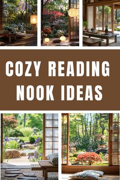 cozy reading nook ideas for relaxing in the garden and on the deck or patio