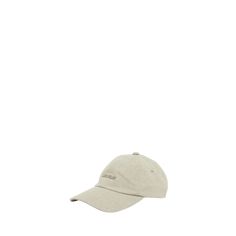 Jacquemus "La Casquette Gadjo" baseball cap featuring logo hardware on the front Six-panel construction Top button Embroidered eyelets Curved brim Adjustable strap Cotton/linen/acrylic Made in Bulgaria Beige Six-panel Baseball Cap With Embroidered Logo, Beige Embroidered Logo Six-panel Baseball Cap, Beige Six-panel Hat With Embroidered Logo, Beige Baseball Cap With Curved Visor, Classic Outdoor Baseball Cap With Embroidered Logo, Classic Beige Dad Hat With Curved Visor, Cotton Linen, Baseball Cap, Adjustable Straps