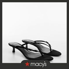 in stock Black Sandals Heels, Heeled Sandals, Black Sandals, Sandals Heels, Mango, Pick Up, In Store, Buy Online, Buckle