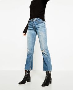 Cropped Jeans Outfit, Minimalist Moda, Jeans Outfit Winter, Outfit Jeans, Business Outfit, Looks Style