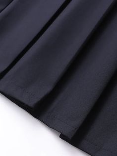 Timeless Grace: A-Line High-Waisted Split-Joint Skirts with Pleats and Solid Color Black Solid Color Mini Skirt For Workwear, Black Solid Mini Skirt For Work, Black Pleated School Uniform Skirt, Black School Uniform Skirt For Fall, Elevate Your Style, Your Style, High Waisted Skirt, Split, A Line