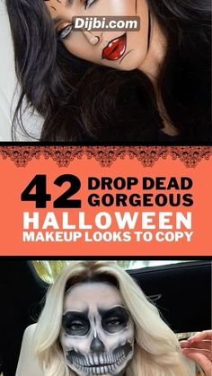 Halloween Make Up Looks, Pretty Halloween Makeup, Quick Halloween Costumes, Cute Halloween Makeup, Halloween Makeup Diy, Halloween Makeup Ideas, Halloween Makeup Pretty, Beauty Content, Cool Halloween Makeup