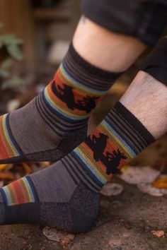 Willoughby Hiking Micro Crew – Sock Dreams Casual Brown Outdoor Socks, Casual Brown Socks For Outdoor, Comfortable Brown Socks For Outdoor, Winter Outdoor Brown Socks, Brown Winter Outdoor Socks, Black Casual Hiking Socks, Casual Black Hiking Socks, Casual Black Socks For Hiking, Black Outdoor Socks For Fall