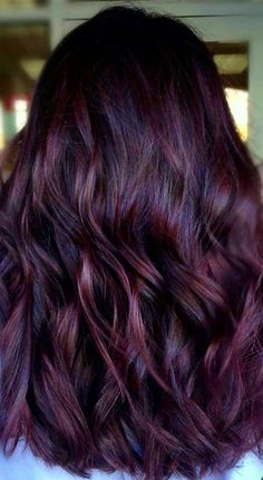 Hair Color Ideas For Brunettes Balayage, Brunette Ombre, Plum Hair, Balayage Blonde, Hair Color For Women