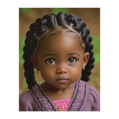 Decorate your baby girl's room with this beautiful wood wall art featuring a black American baby girl with big brown eyes. This African-inspired piece will add a unique and charming touch to your baby's room decor. Black Baby Art, Pretty Brown Eyes, American Baby, African American Beauty, Chocolate Babies, Big Brown Eyes, African Babies, African Women Art, African Art Paintings