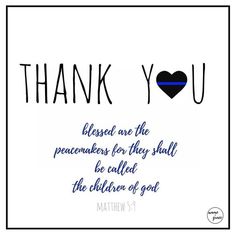 a blue and black heart with the word thank you on it, in front of a white background