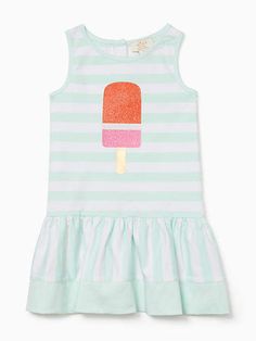 Toddlers ice pop stripe dress