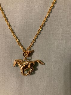 necklace with gold horse pendant Horse Pendant, Gold Horse, Horse Necklace, Horses Pendant, Pendant Necklaces, Favorite Jewelry, Jewelry Necklace Pendant, Gold Necklace, Jewelry Necklaces