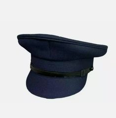 Handmade caps Navy Military Cap, Navy Winter Baseball Cap, Chauffeur Hat, Hat Cap, Gift For Him, Halloween Shopping, Caps Hats, Gifts For Him, Pakistan