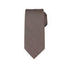 Show off your sense of style with this solid men's tie from Bespoke. Show off your sense of style with this solid men's tie from Bespoke. Solid design Approximate 3-inch width Polyester Spot clean Imported Size: One Size. Color: Med Brown. Gender: male. Age Group: adult. Dapper Brown Tie For Business, Classic Brown Ties For Office, Classic Brown Suit And Tie Accessories For Father's Day, Dapper Ties For Office, Brown Standard Tie For Business, Brown Ties For Business And Father's Day, Brown Business Ties For Father's Day, Modern Suit And Tie Accessories For Business, Business Ties For Father's Day