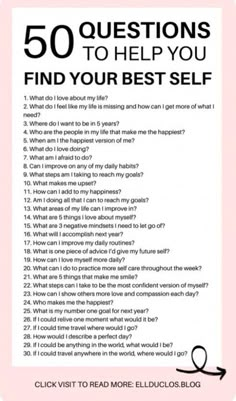 50 Questions, Writing Therapy, Writing Challenge, Self Confidence Tips, Journal Writing Prompts, Self Love Affirmations