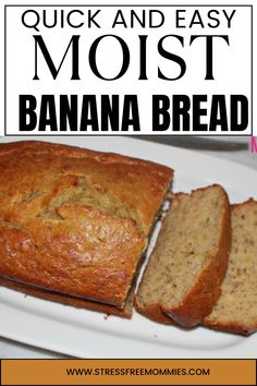 Prepare to make the most easiest and delicious banana bread recipe. Super moist and better than any you have ever tasted before. Make this banana bread loaf at home and prepare to be obsessed.