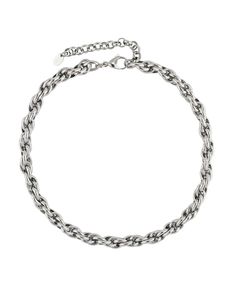 in stock Casual Silver Chain Necklace, Casual Everyday Chain Necklace, Casual Metal Chain Necklace, Casual Chunky Chain Link Jewelry, Silver Chain Necklace, Chain Necklace, Pick Up, In Store, Buy Online