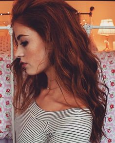 Hair Color Ginger, Haircolor Ideas, Natural Red Hair, Red Brown Hair, Super Hair, Red Head