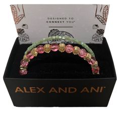 Alex And Ani Shake Your Palm Palms Duo Bracelet Bangle Charm Set Shiny Gold Palm Charms With Pink Beads And Tiny Mint Square Green Beads 2 Bracelet Bangle Set. Was A 3 Piece Set From Alex And Ani Site But Only Kept One. These Two Are Still Nwot And Nib. Stackable Green Beaded Bracelets, Adjustable Pink Gold Beaded Bracelet, Adjustable Pink Gold Beaded Bracelets, Elegant Pink Stackable Stretch Bracelet, Elegant Pink Stackable Bracelets, Adjustable Stackable Pink Stretch Bracelet, Elegant Pink Bracelets For Beach, Elegant Pink Beaded Friendship Bracelets, Pink Bangle Bracelets For Gift