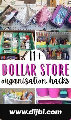 dollar store organization hacks for kids