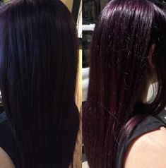 8 Inch Hair Length, Black Magenta Hair, Violet Soft Black Hair, Black Hair Purple Undertone, Blackberry Hair Color Dark, Violet Black Hair Color, Purple Outfit Aesthetic, Violet Black Hair, Pelo Color Vino