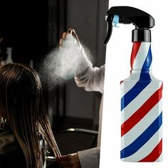 Spray Hair Tools Barber Water 500ML Salon Sprayer Stripe Bottle Hairdressing Hair Care Material: Resin Color: as the picture shows, (Due to the difference between different monitors, the picture may have slight color difference. please make sure you do not mind before ordering, Thank you!) Hair Conditioner for Dry Hair Leave in Hair Care Products for Curly Hair 39 Hair Care Curls Leave in Conditioner for Kids Leave in Conditioner Curly Hair Home Perm Organic Conditioner for Dry Hair Conditioner Curly Hair Thin Braid compatible with Machine Deep Conditioner Natural Hair 4c Size: One Size.  Color: White. Hair Products For Frizzy Hair, Products For Frizzy Hair, Its A 10, Conditioner Curly Hair, Deep Hair Conditioner, Scalp Moisturizer, Organic Conditioner, Shampoo Cap, Natural Hair Conditioner