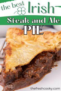 the best irish steak and ale pie