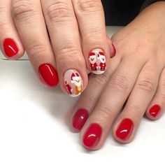 47339165876549 Short Press On Nails, Press On Nails Short, Holiday Nail Designs, Nagel Tips, Holiday Nail Art, Nails For Women, Nail Forms, Festival Nails, Christmas Nail Designs