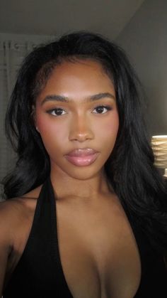 Slide Show Tiktok, Natural Glam Makeup, Tiktok Quotes, Soft Makeup Looks, Makeup Soft, Makeup For Black Skin, Brown Skin Makeup, Soft Glam Makeup, Ethereal Makeup