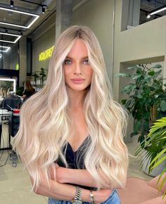 Blonde 2024 Trends, Swedish Blonde Hair, Bright Dimensional Blonde, Level 10 Blonde, Winter Blonde Hair, Human Hair Pieces