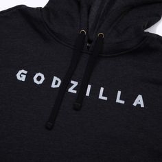 Printed art on front, back and sleeve Drawstring hood Long sleeves Front pouch pocket 100% combed ring-spun cotton Officially licensed Godzilla merchandise Heroes And Villains, Printed Art, Drawstring Hoodie, Better Love, Godzilla, Black Hoodie, Pocket Pouch, To My Daughter, Spun Cotton