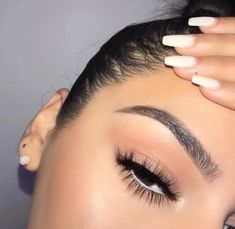 Eye Makeup Korean, Make Up Designs, Makeup Korean, Smoky Eyes, Pinterest Makeup, Eye Makeup Designs, Makijaż Smokey Eye, Simple Eye Makeup, Braut Make-up