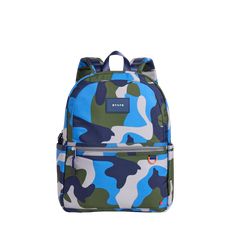 STATE Bags Kane Backpack Camo Front VIew Click to Zoom Travel Stroller, Diaper Bag Tote, Leggings And Socks, Kids Travel, Jet Setter, Family Vacations, Diaper Bag Backpack, Printed Canvas, Kids Backpacks