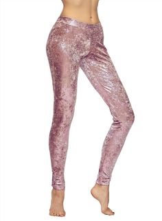 Holographic velvet leggings are very soft and pretty stretchy. They will suit your every need - from doing yoga to partying at the festival or a club or just being cozy during the day. Step into a world of dazzling color and shimmering elegance with a variety of Holographic Velvet Leggings: Pink (Pink Lemonade), Rose-Gold, Metallic-Black, Blue (Winter Sky). These leggings are more than just an eye-catching piece; they are a statement of boldness, confidence, and unapologetic glamour. Touch: Soft Pink Stretch Leggings For Night Out, Stretch Pink Leggings For Night Out, Pink Stretch Leggings For Party, Stretch Velvet Party Pants, Stretch Velvet Pants For Party, Trendy Pink Leggings For Fall, Festival Leggings, Black Velvet Leggings, Boho Coat