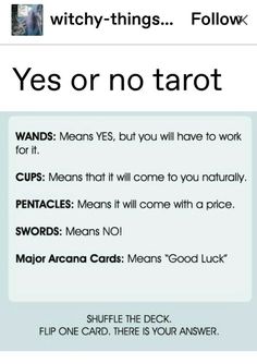 Transmutation Ward, Tarot Deck Aesthetic, Yes No Tarot, Yes Or No Tarot, Kartu Tarot, Learning Tarot Cards