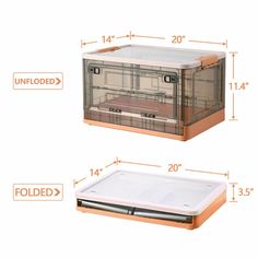 an image of a dishwasher with measurements for the top and bottom part on it