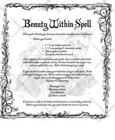 Wiccan Wedding, Magic Check, Witchcraft Spells For Beginners, Beauty Spells, Spells For Beginners, Annabel Lee, Everyday Magic, Wiccan Magic, Witch Spirituality