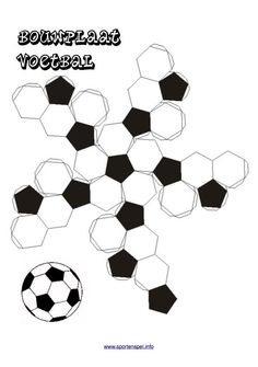 a soccer ball flying through the air with words above it that read, bounflast voerball