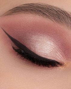 Evening Eye Makeup, Pink Eyeshadow Look, Maquillage On Fleek, Eye Makeup Images, Prom Eye Makeup, Cute Eye Makeup, Eye Makeup Pictures, Eye Looks, Makijaż Smokey Eye