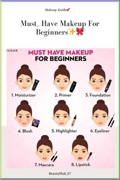 K Beauty For Beginners! | If you've spent any time on TikTok or Instagram, you've probably seen a lot of things related to K beauty. But what exactly is it? Why is it so popular? What are the best K beauty products? And where can you find the best step-by-step Korean makeup tutorials? We've got all this, and more, including tips and hacks pertaining to Korean skin care products and routine ideas, eye makeup tips, natural lip looks and everything in between! Easy Makeup For Beginners, Concealer Tricks, Makeup At Home, Korean Makeup Tutorials, Makeup List, Makeup Help, Quick Makeup, Makeup Course, Halloween Tattoo