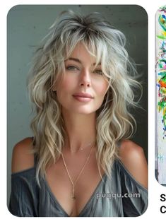 Mullet Haircuts, Long Shag Hairstyles, Timeless Looks, Haircuts For Women Over 50, Bangs Long, Layered Haircuts For Medium Hair, Gorgeous Hairstyles, Hairstyles And Haircuts