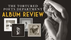 a woman is posing with her hands on her head and the words, the tortued pots department album review