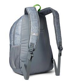 The primary materials that compose this product contain a minimum of 20 percent recycled content..The adidas® Foundation 6 Backpack looks stylish and offers enhanced space to carry essentials when heading out..Recycled polyester construction..Zippered closure..Top handle and two adjustable shoulder straps..Three zippered exterior pockets..Zippered interior pocket..Two exterior pockets..Interior pocket..Branding detail on the exterior..Recycled polyester lining..Imported..Measurements: Bottom Width: 12 1/2 in Middle Width: 12 in Top Width: 8 3/4 in Depth: 7 in Height: 19 1/4 in Strap Length: 33 1/2 in Strap Drop: 15 in Handle Length: 8 in Handle Drop: 3 1/4 in Weight: 8 oz Adidas Logo Nylon Bags For Outdoor Activities, Adidas Nylon Travel Bag, Casual Adidas Backpack With Logo, Casual Adidas Logo Standard Backpack, Casual Adidas Backpack, School Backpack With Adidas Logo, Casual Adidas Logo Backpack, Adidas Logo Backpack For Outdoor Activities, Adidas Bags For Outdoor