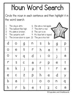 the word search worksheet for children to learn how to read and write words