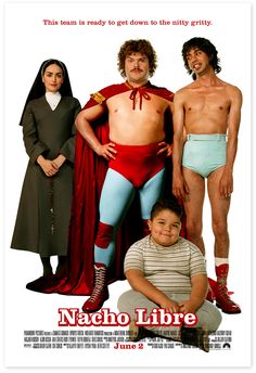 Nacho And Eskeleto Costumes, Nacho Libre Birthday Party, Nacho Libre Costume, Nacho Libre Party, Nacho Party, Movie Duos, Nacho Libre, Costumes For Boys