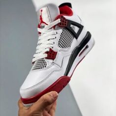 Jordan 4 White, Nike Air Jordan 4 Retro, Nike Air Jordan 4, Silver Sneakers, Jordan 4 Retro, Air Jordan 4, Air Jordan 4 Retro, Sneaker Games, High Quality Shoes