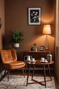 Explore 10 ideas for creating the perfect mid-century modern coffee corner, complete with cozy furniture and decorative touches. This pin features how to combine style and comfort using one captivating image.