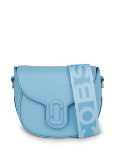 100% cow leather | Marc Jacobs Women's The J Marc Saddle Bag in Pool | FW23/24 American Fashion Designers, Marine Serre, Saddle Bag, Sneaker Wedge, Yoga Wear, Manolo Blahnik, Cow Leather, Valentino Garavani, Saddle Bags