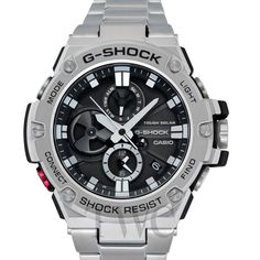 Casio G-Shock G-Steel l Tough Solar Casio Aesthetic, Vintage Casio Watch, Casio Ae1200, Casio Databank, Casio F91w, Casio Illuminator, Casio Calculator, Casio Oceanus, Casio Protrek