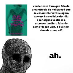 an image of a skull with the words ah in spanish below it, and a photo of a woman's face